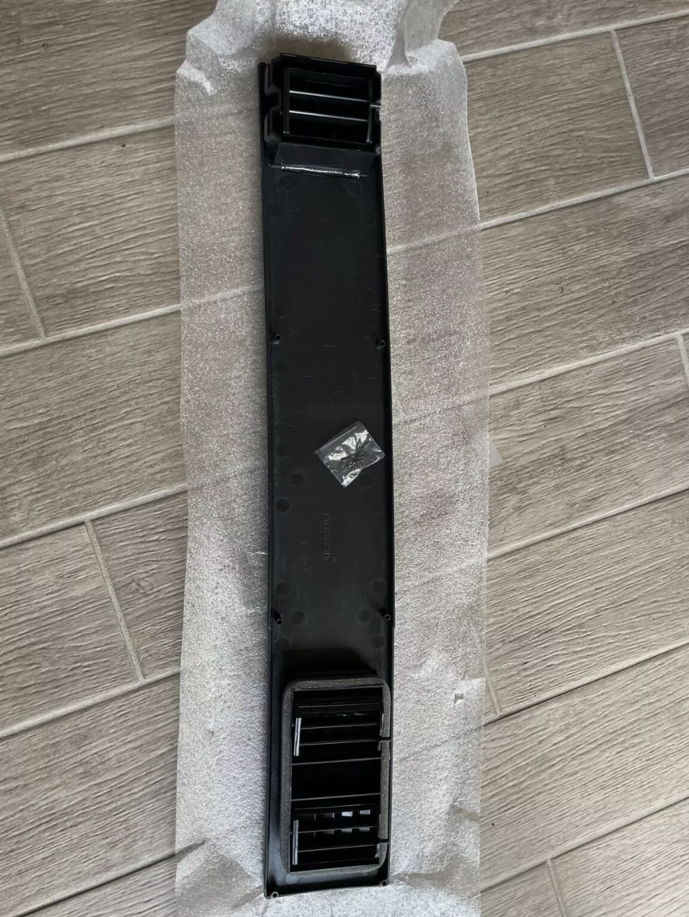 1986-1988 Monte Carlo El Camino Dash Bezel with AC Black with Red Stripes
