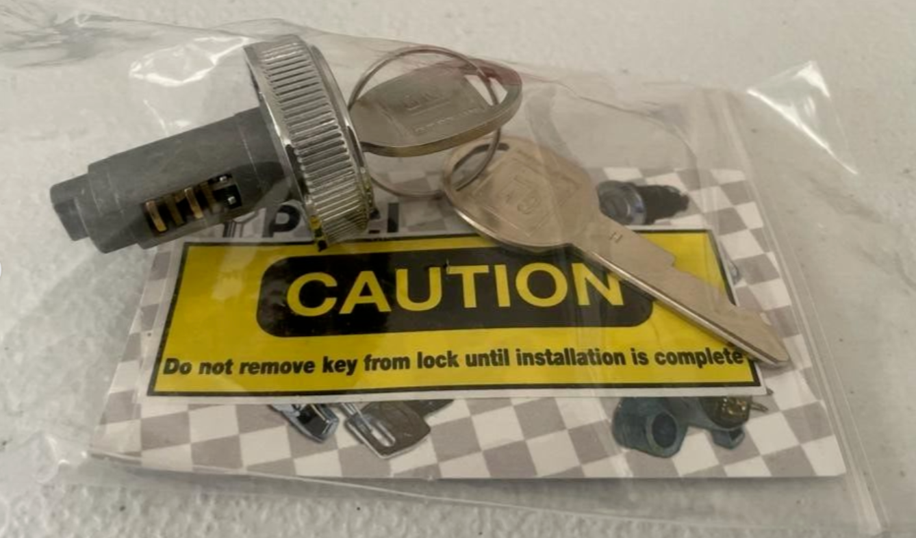 78-88 Monte Carlo El Camino Cutlass Glove Box Lock w/ Knob & Key