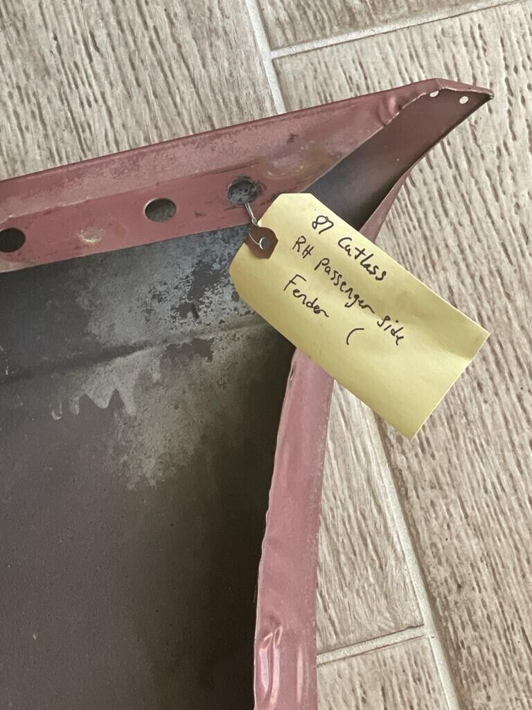 1981-1987 Cutlass Supreme Salon Fender RH Passenger Side