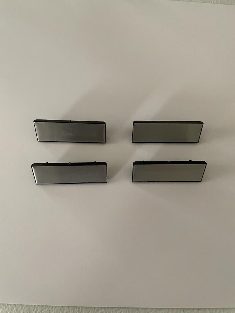 78-85 Monte Carlo Cutlass El Camino Door Pull Strap Screw Cover Insert Set of 4