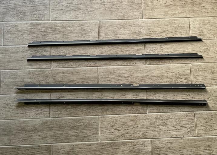 Window Sweeps Felts Seals Kit Set of 4 for 78-79 80 chevy Monte Carlo