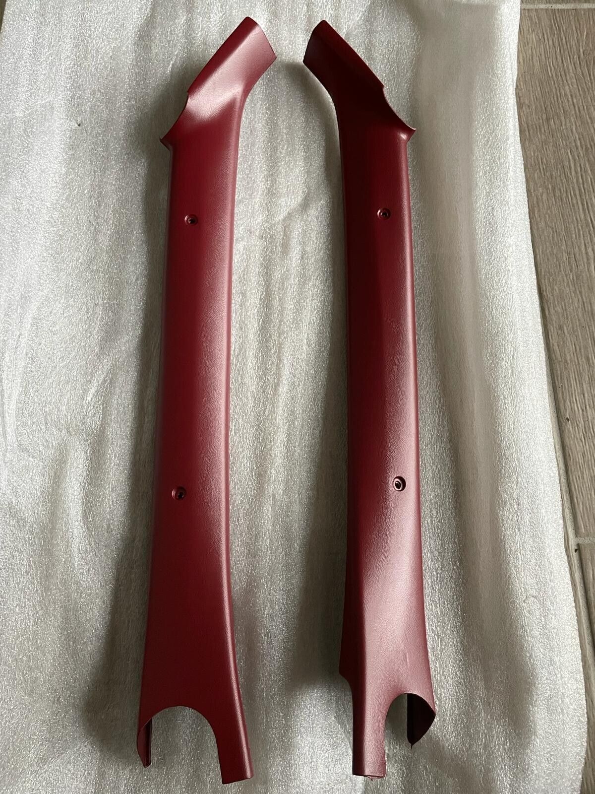 78-79 El Camino Monte Carlo Cutlass Front Pillar Trim GM Restoration Red