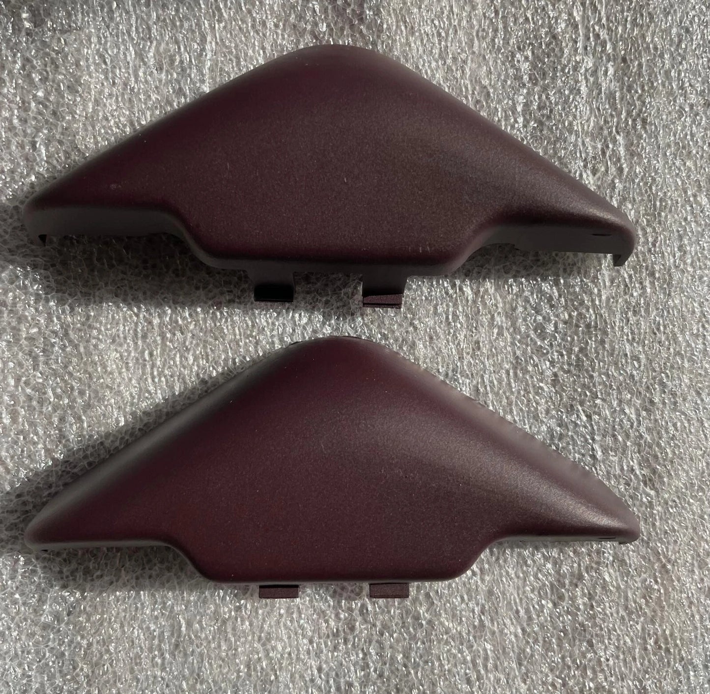 Seat Belt Bolt Covers 78-88 G-Body Monte Carlo Cutlass Regal Maroon Pair