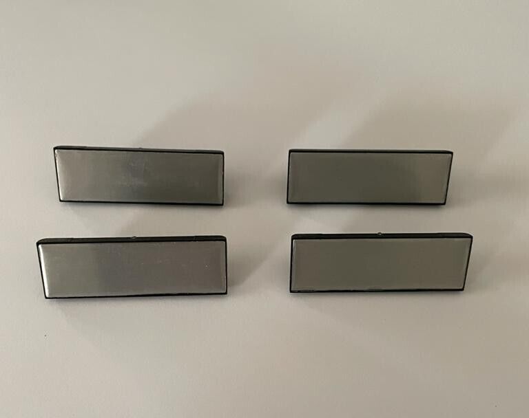 78-85 Monte Carlo Cutlass El Camino Door Pull Strap Screw Cover Insert Set of 4
