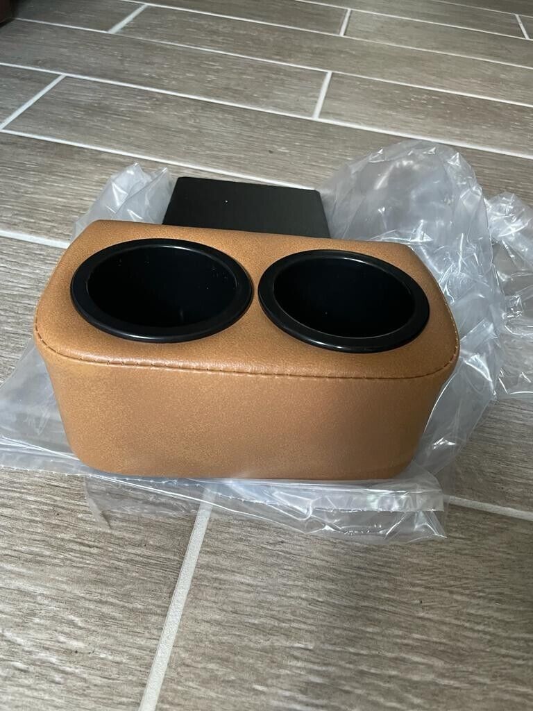 78-88 Monte Carlo Cutlass & El Camino Dashboard Plug & Chug Drink Holder Tan