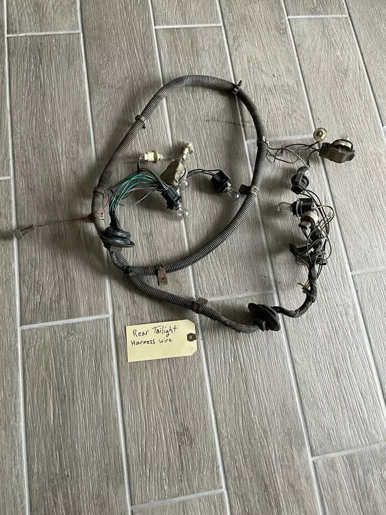 1986 1987 Oldsmobile Cutlass 442 Tail Light Wiring Harness 851984 G Body