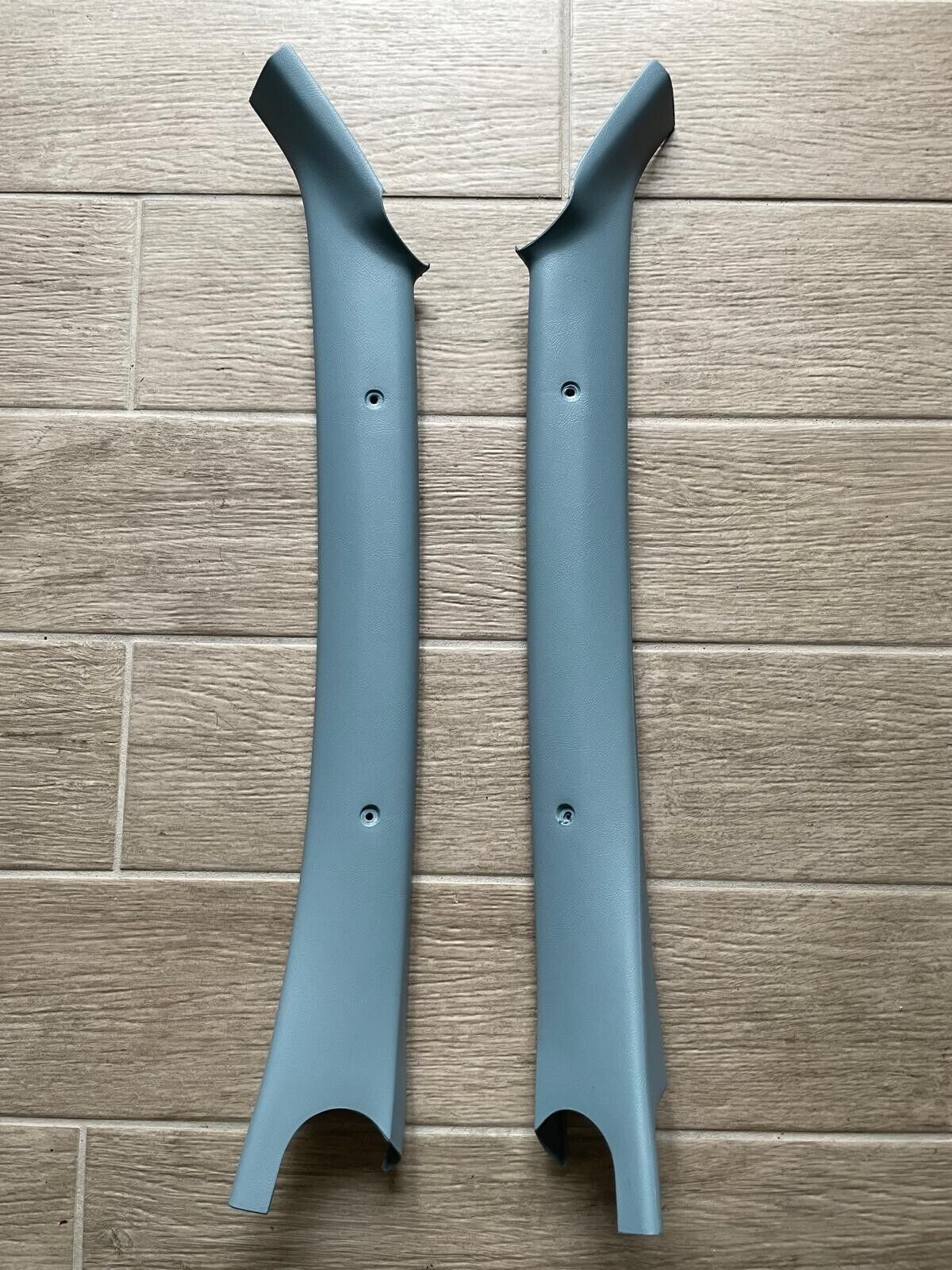 78-87 ElCamino Monte Carlo Malibu Front Pillar Trim Restoration Med Light Blue