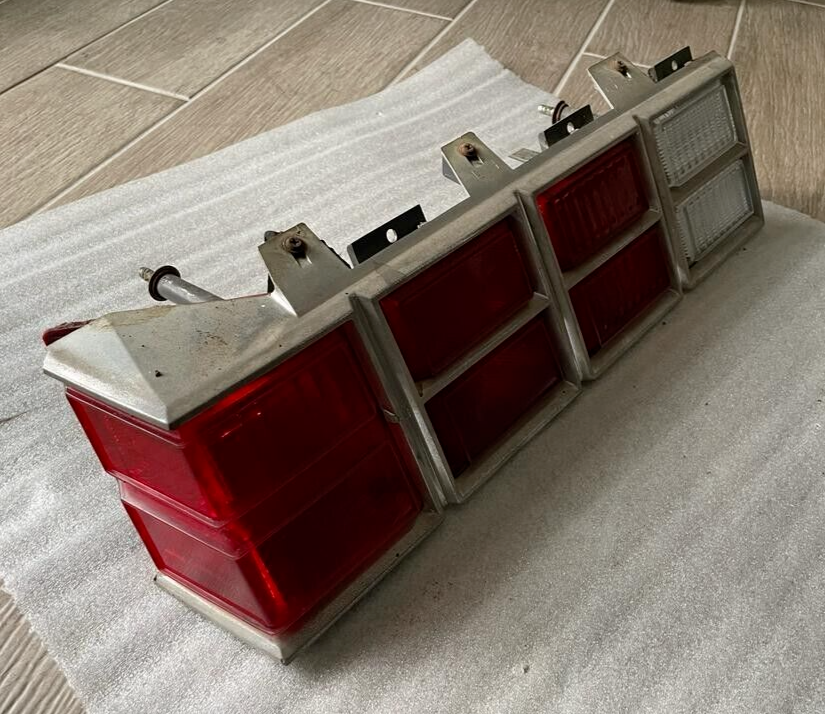 1979-1980 Chevy Monte Carlo Tail Lights Pair with bezels LH & RH