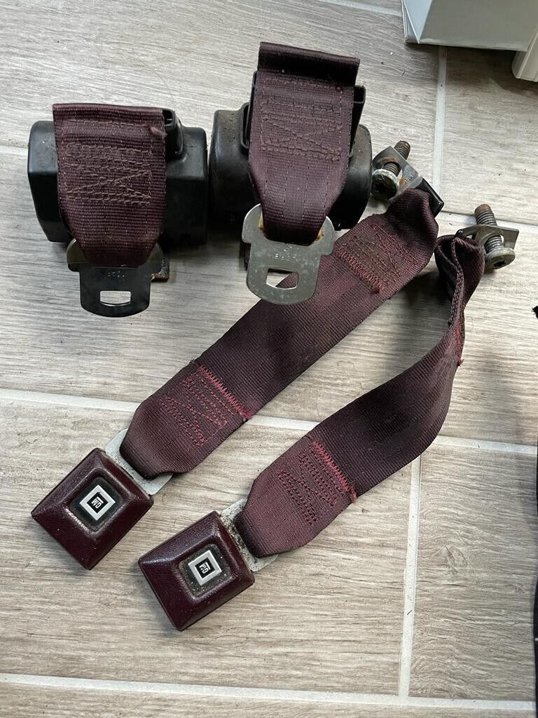 1978-1988 Monte Carlo Malibu Regal Cutlass Seat Belt GM Set