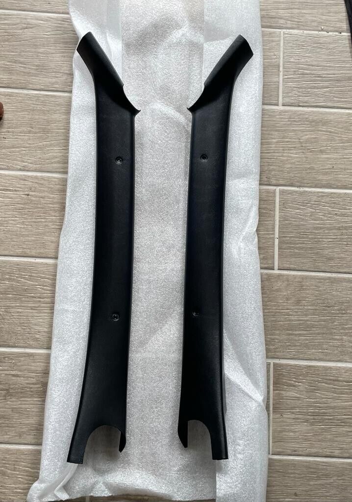 78-87 El Camino Monte Carlo Cutlass Front Pillar Trim GM Restoration Black