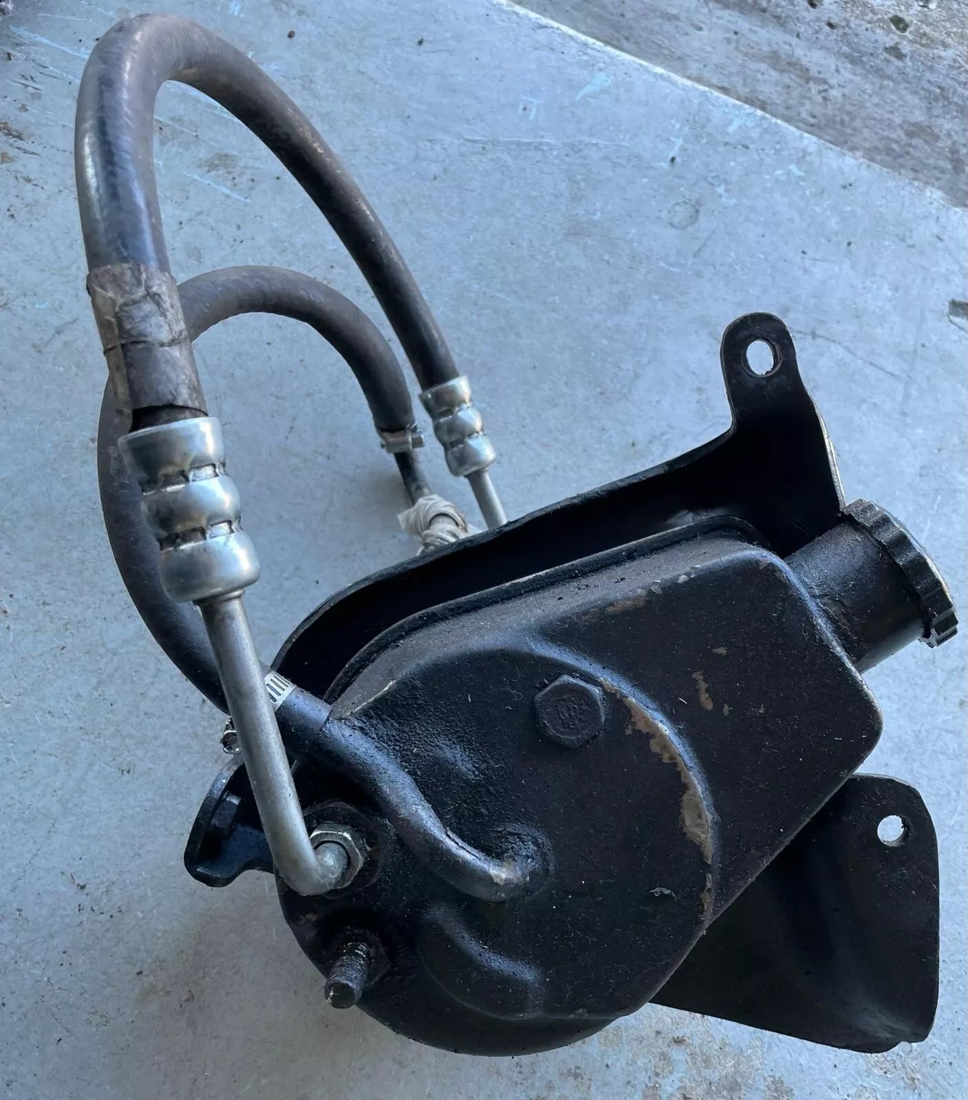 78-88 Buick G-Body V6 3.8L 231 350 Power Steering Pump Bracket and Pulley