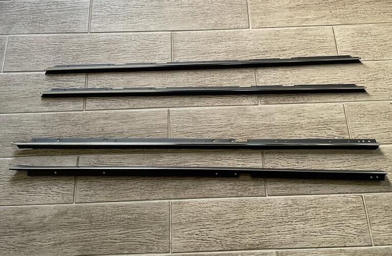 Window Sweeps Felts Seals Kit Set of 4 for 78-79 80 chevy Monte Carlo