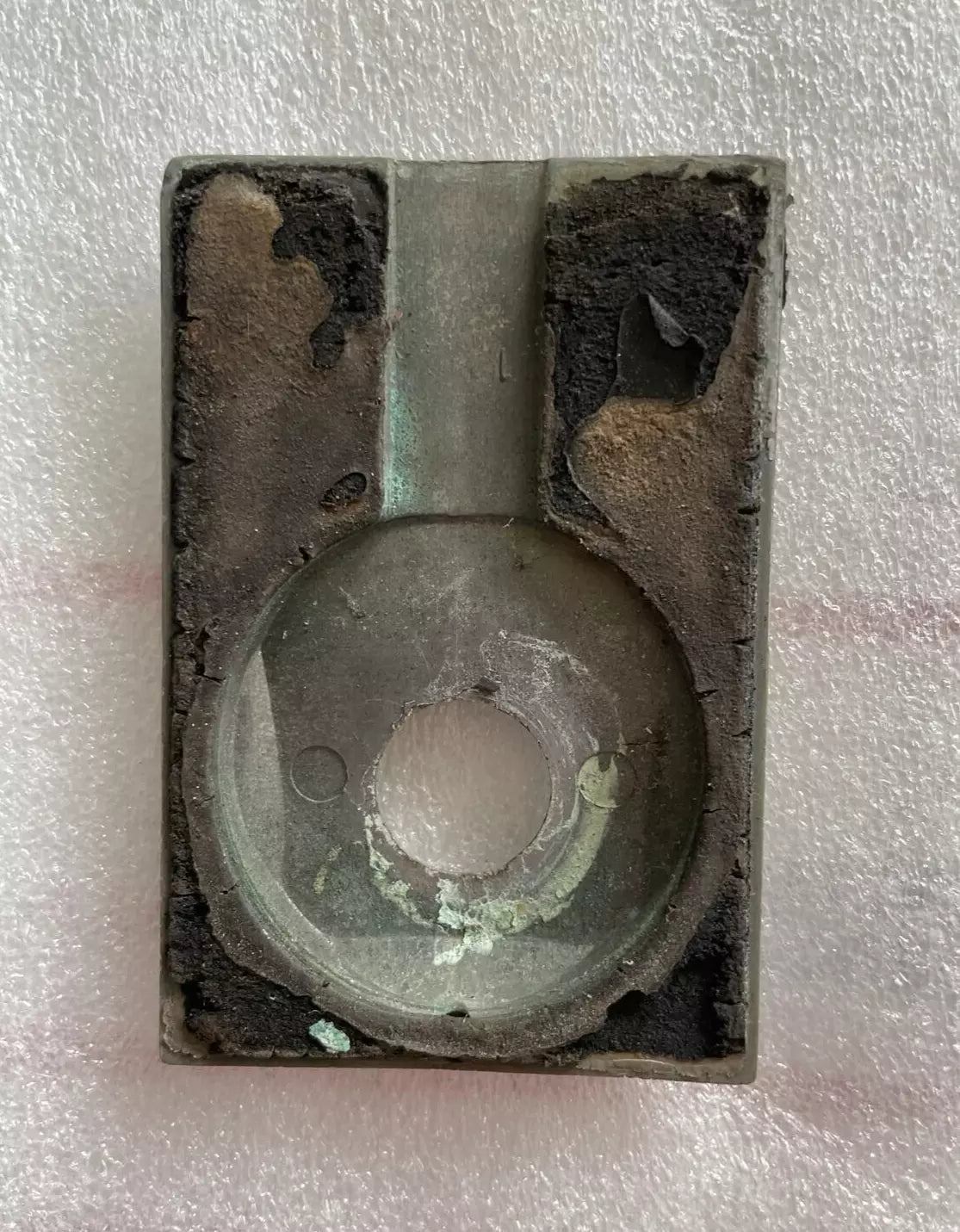 1981-1988 Cutlass Trunk Lock Bezel Emblem Rocket