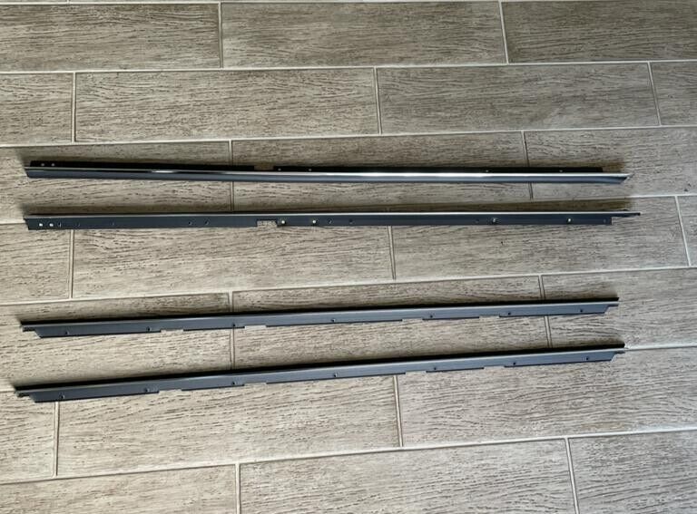 Window Sweeps Felts Seals Kit Set of 4 for 78-79 80 chevy Monte Carlo