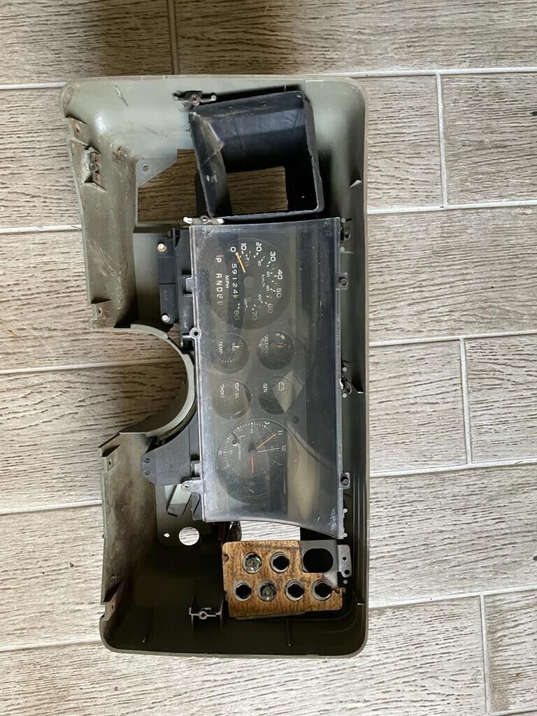 78-88 Monte Carlo El Camino Gauge Cluster
