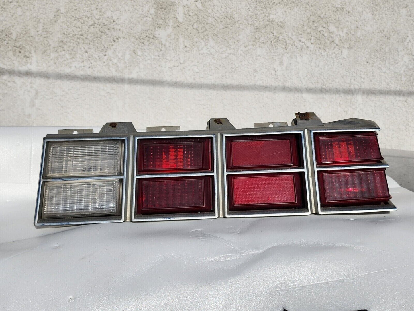 1979-1980 Chevy Monte Carlo Tail Lights Pair with bezels LH & RH
