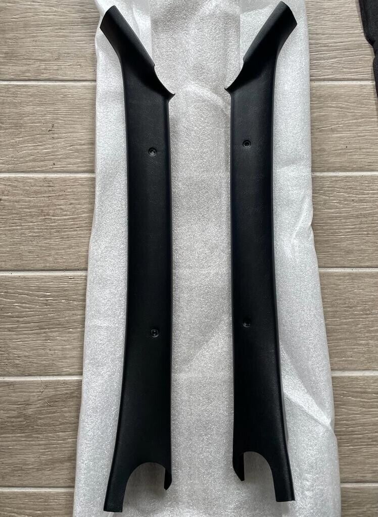 78-87 El Camino Monte Carlo Cutlass Front Pillar Trim GM Restoration Black