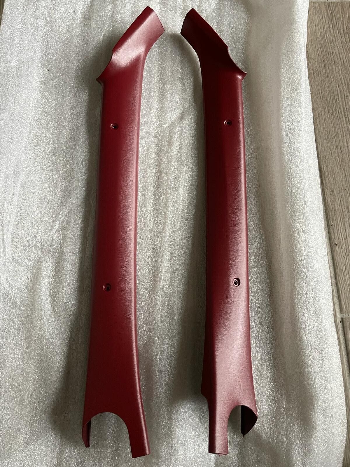 78-79 El Camino Monte Carlo Cutlass Front Pillar Trim GM Restoration Red