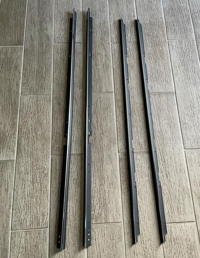 Window Sweeps Felts Seals Kit Set of 4 for 78-79 80 chevy Monte Carlo
