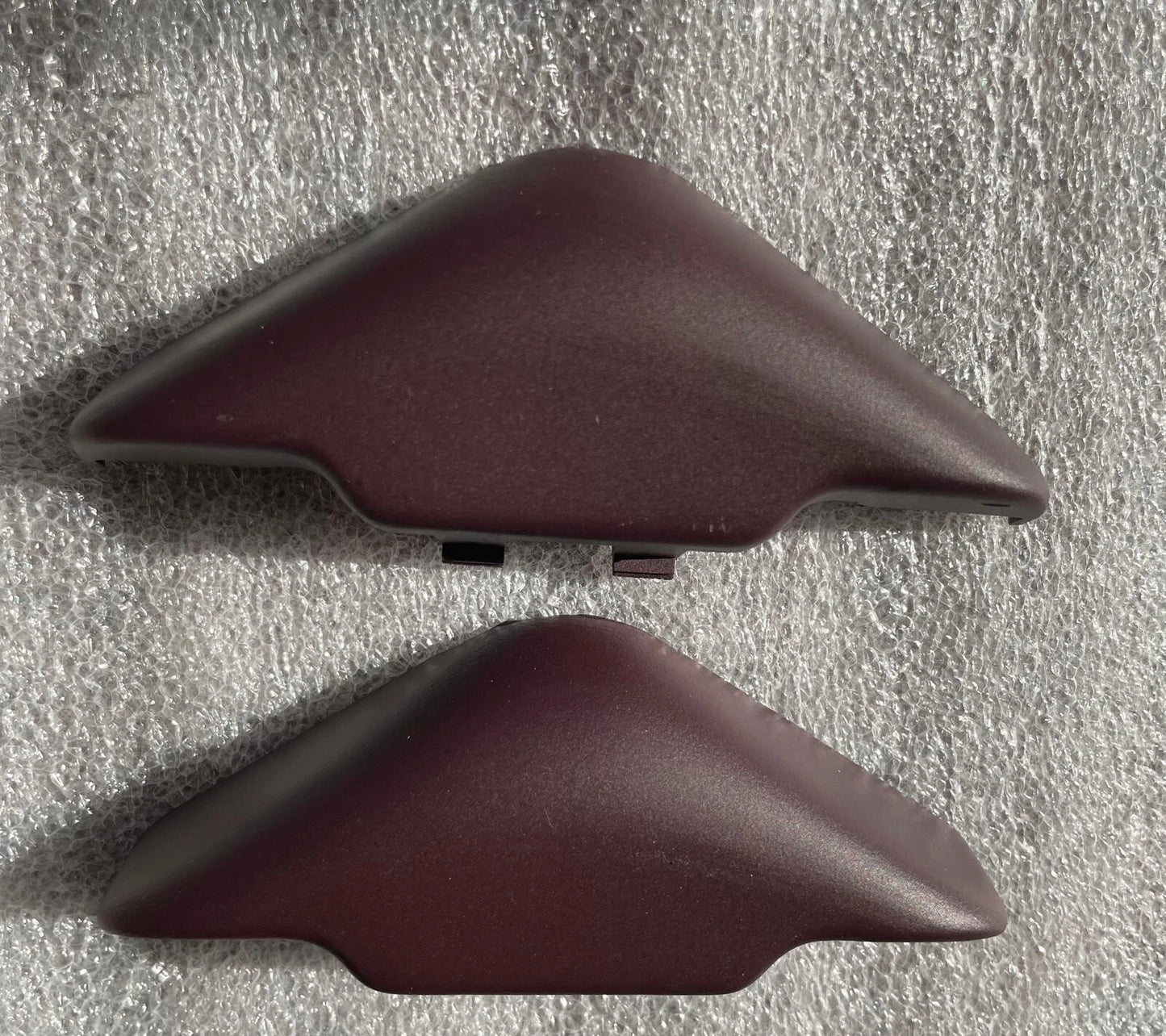 Seat Belt Bolt Covers 78-88 G-Body Monte Carlo Cutlass Regal Maroon Pair