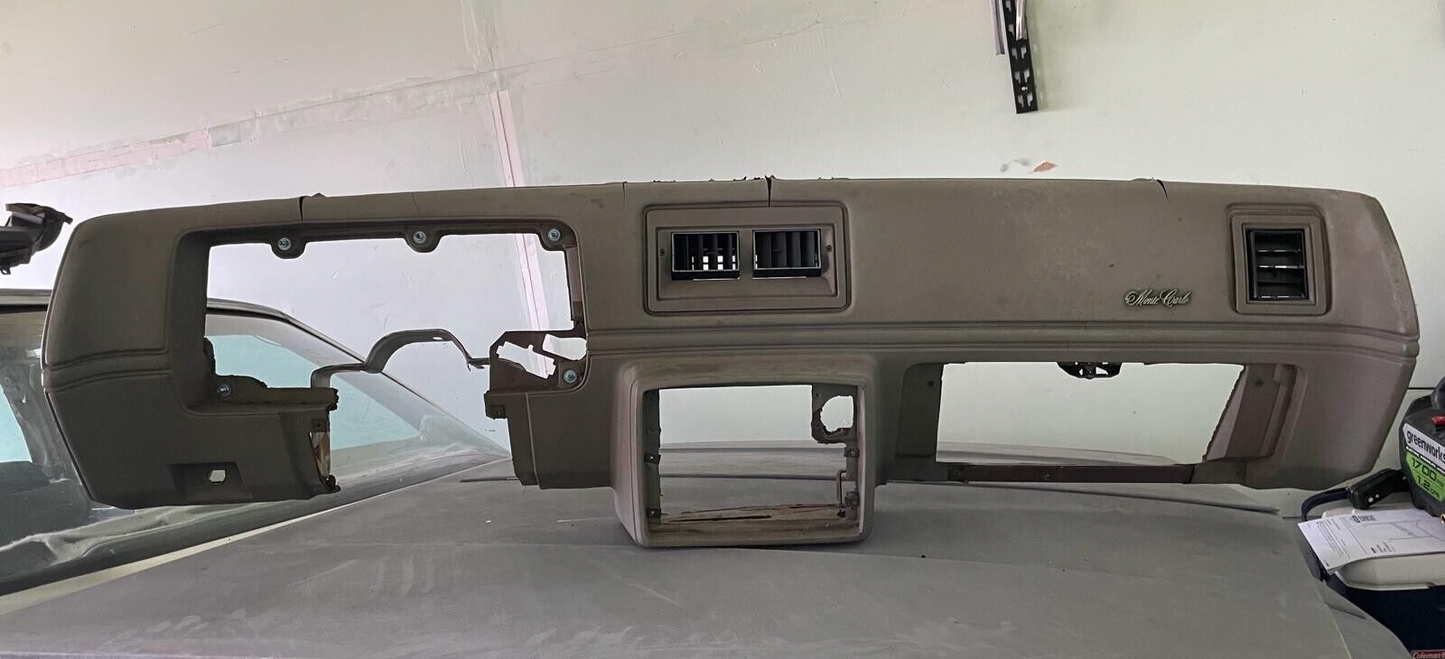1978-1980 Chevy Monte Carlo Dash dashboard