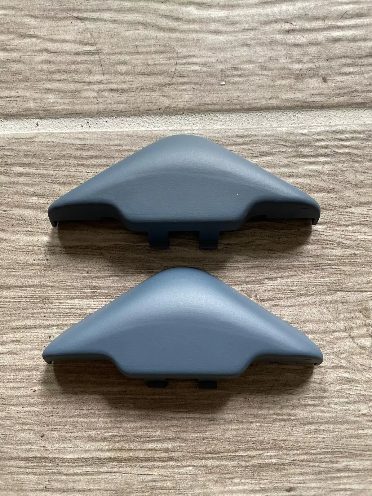 1982-1984 Seat Belt Bolt Covers G-Body Monte Carlo Cutlass Regal Pair Medium Blue