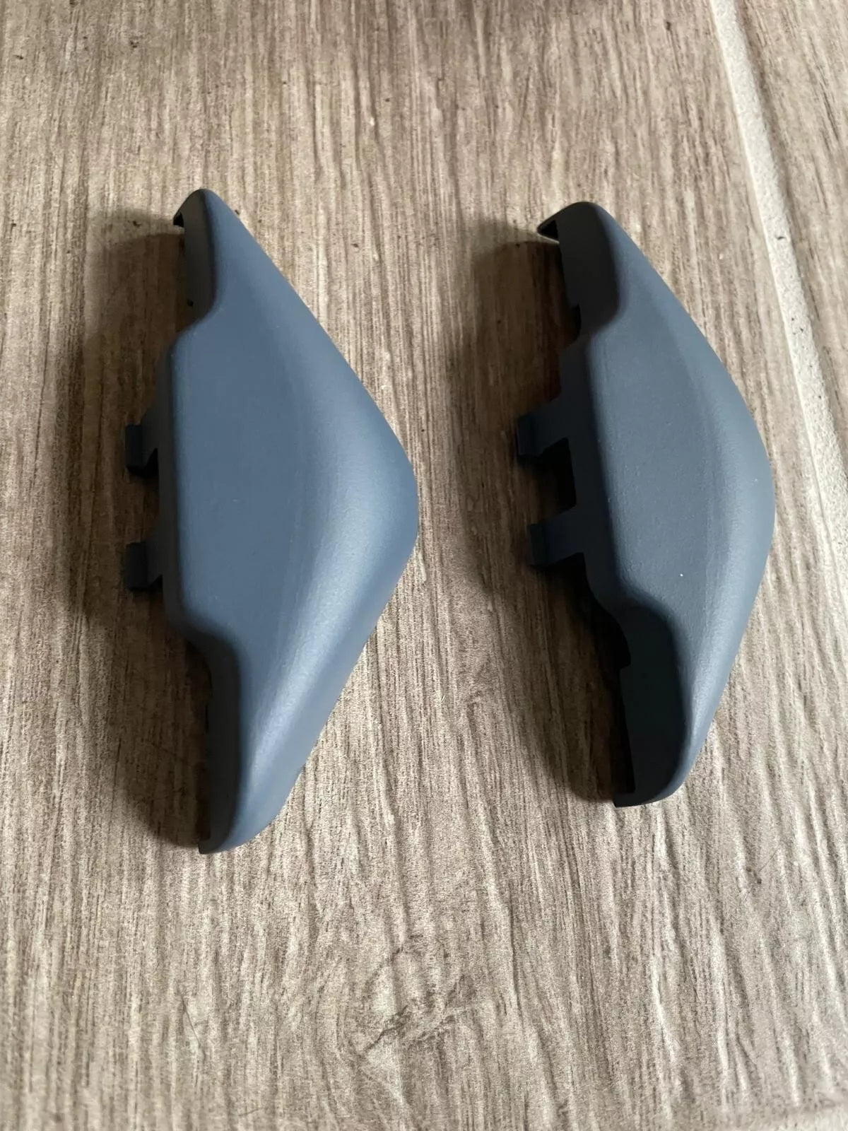 1982-1984 Seat Belt Bolt Covers G-Body Monte Carlo Cutlass Regal Pair Medium Blue