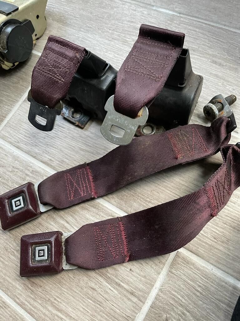 1978-1988 Monte Carlo Malibu Regal Cutlass Seat Belt GM Set