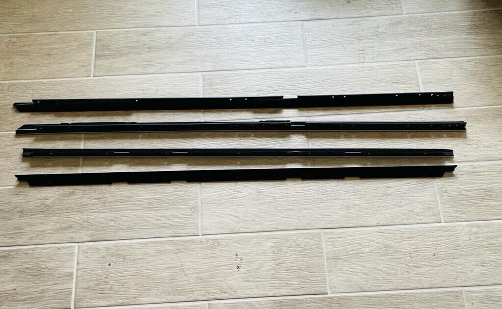 Window Sweeps Felts Seals Kit Set of 4 for 78-79 80 chevy Monte Carlo