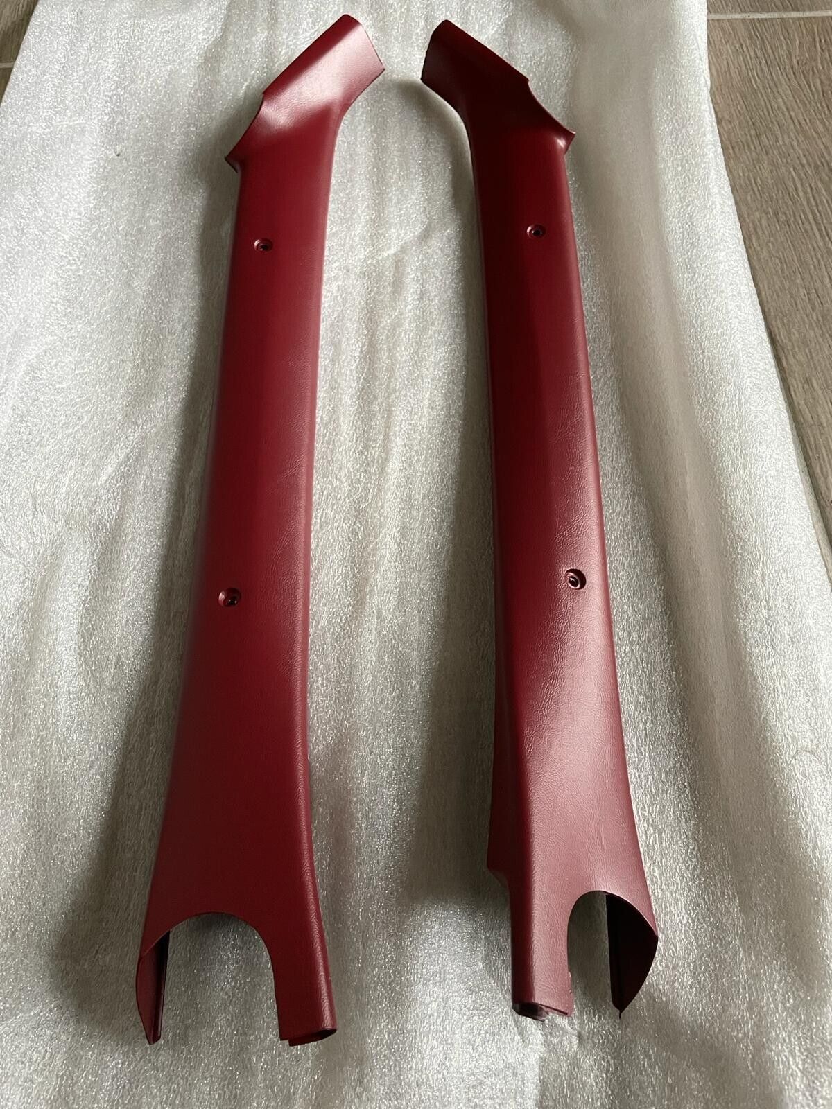 78-79 El Camino Monte Carlo Cutlass Front Pillar Trim GM Restoration Red