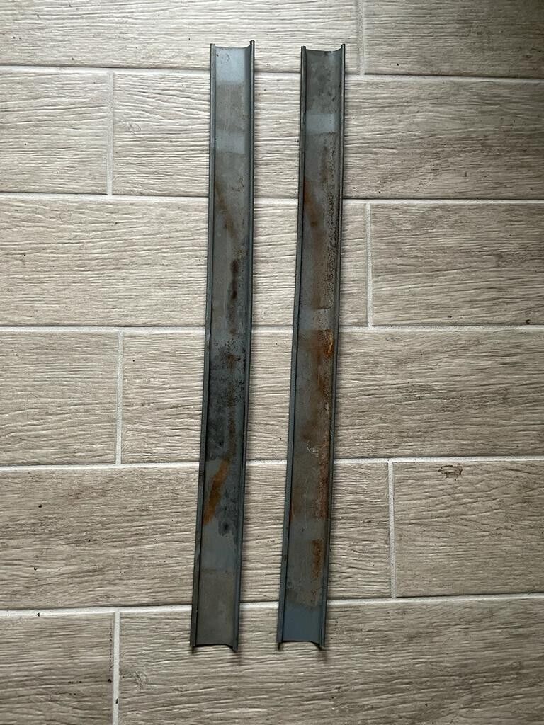 1978-188 Monte Carlo Cutlass Headliner Metal Trim Mouldings Molding 2pc Set