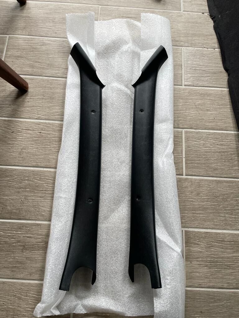 78-87 El Camino Monte Carlo Cutlass Front Pillar Trim GM Restoration Black