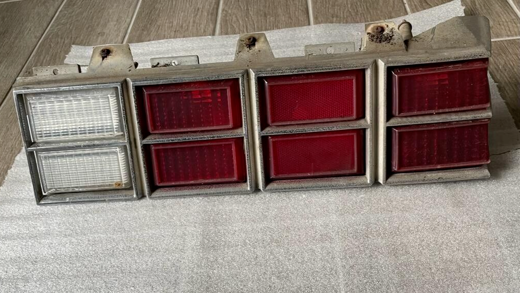 1979-1980 Chevy Monte Carlo Tail Lights Pair with bezels LH & RH