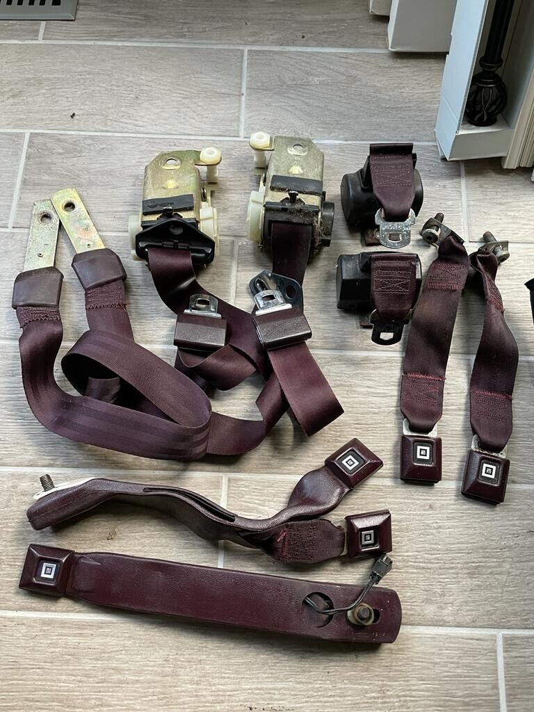 1978-1988 Monte Carlo Malibu Regal Cutlass Seat Belt GM Set