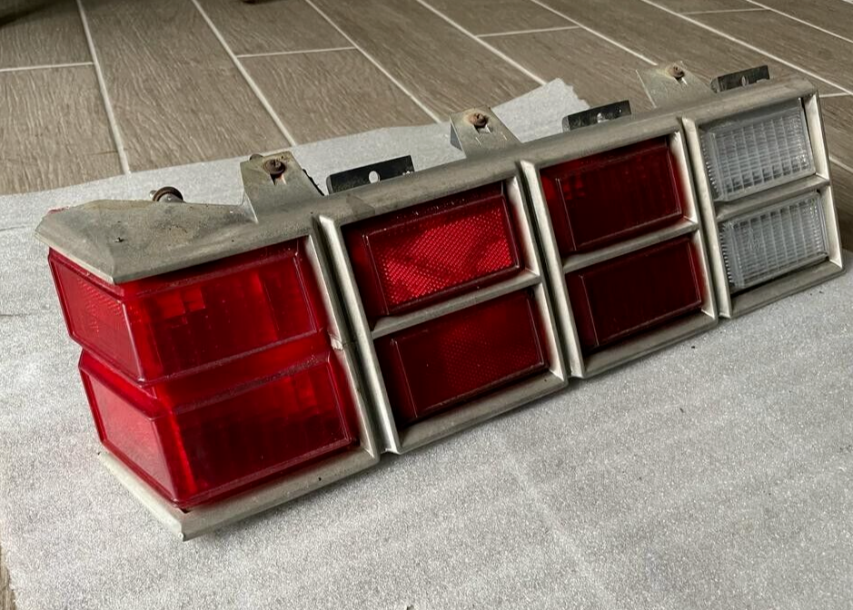 1979-1980 Chevy Monte Carlo Tail Lights Pair with bezels LH & RH