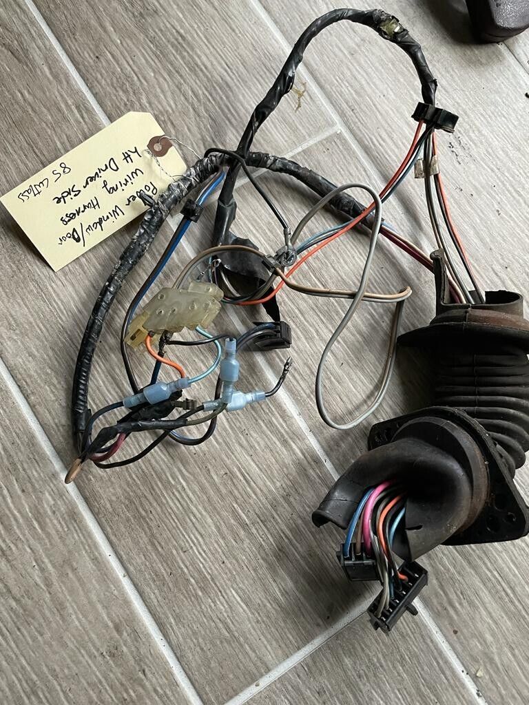 1978-1988 Monte Carlo SS Cutlass Regal Driver Door Power Window Harness