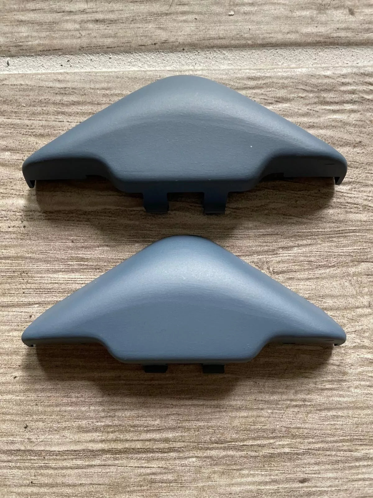 1982-1984 Seat Belt Bolt Covers G-Body Monte Carlo Cutlass Regal Pair Medium Blue