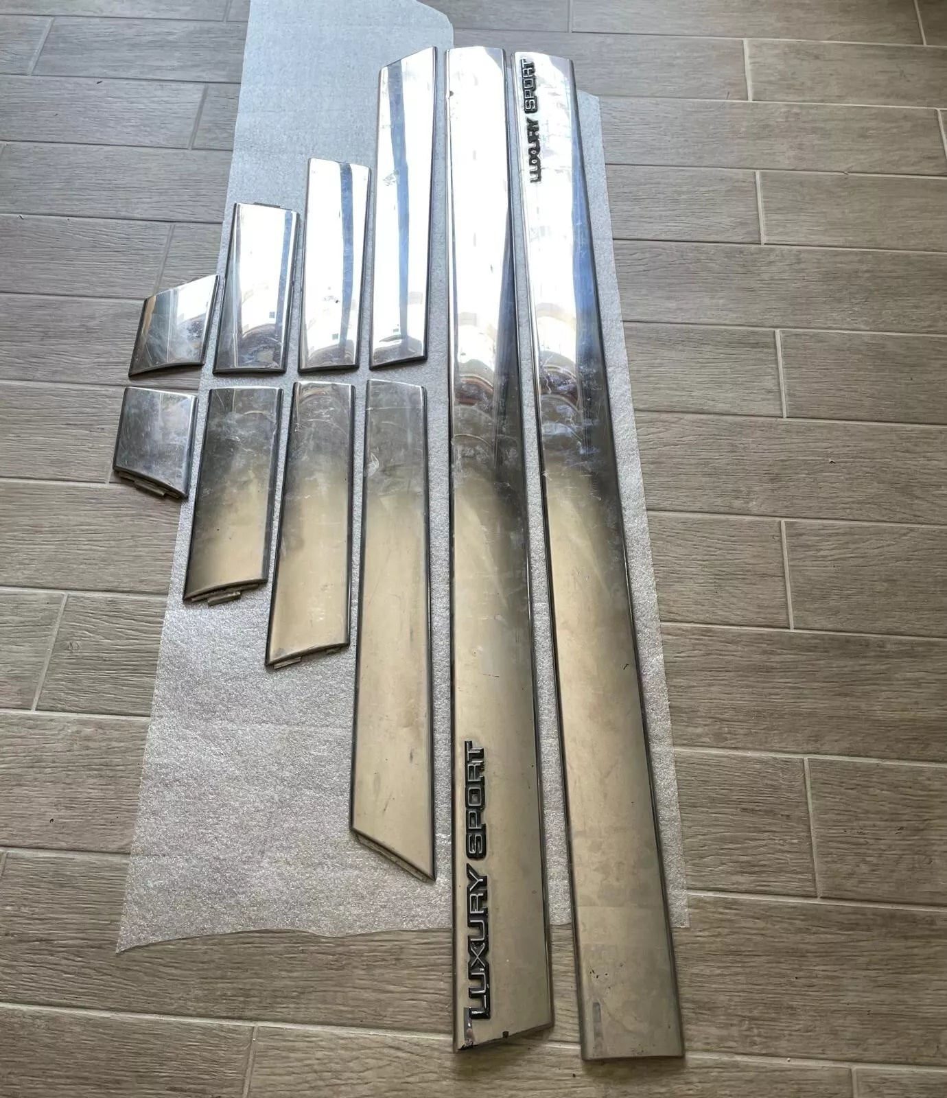1986-1988 Monte Carlo LS Luxury Sport Chrome Rocker Trim Moldings GM