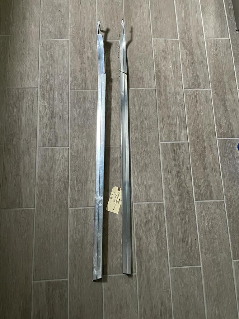 1981 - 1988 Gbody Cutlass Regal Deluxe Door Trim Chrome Molding Pair LH RH OEM