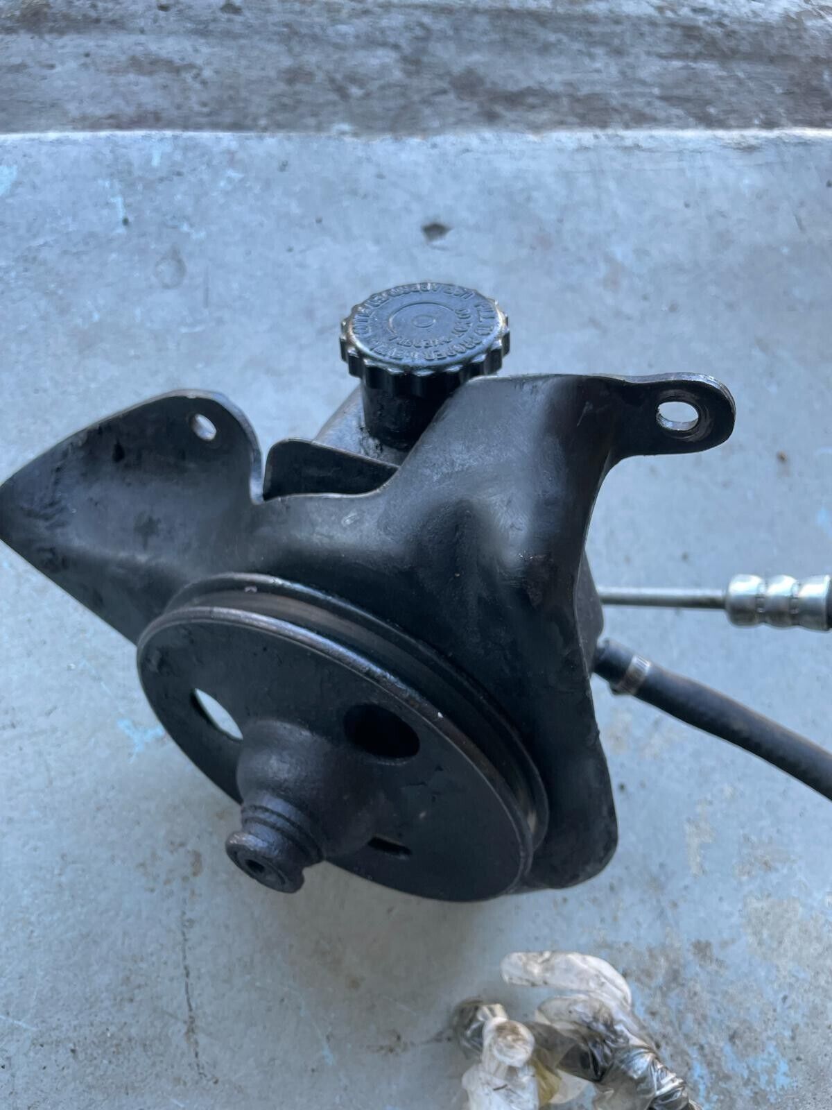 1978-1988 G-Body Monte Carlo Cutlass Power Steering Pump Bracket and Pulley