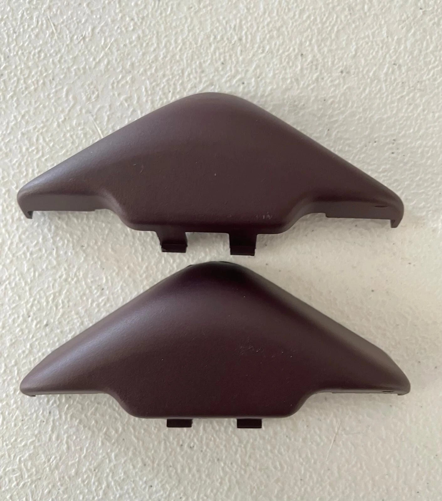 Seat Belt Bolt Covers 78-88 G-Body Monte Carlo Cutlass Regal Maroon Pair