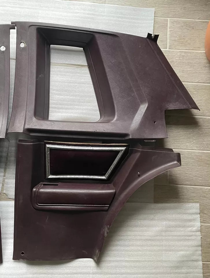 78-88 interior Quarter panel set upper & lower RH Passenger Side Regal Cutlass