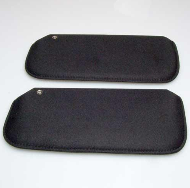 1978-1988 Black Sun Visors Without Brackets