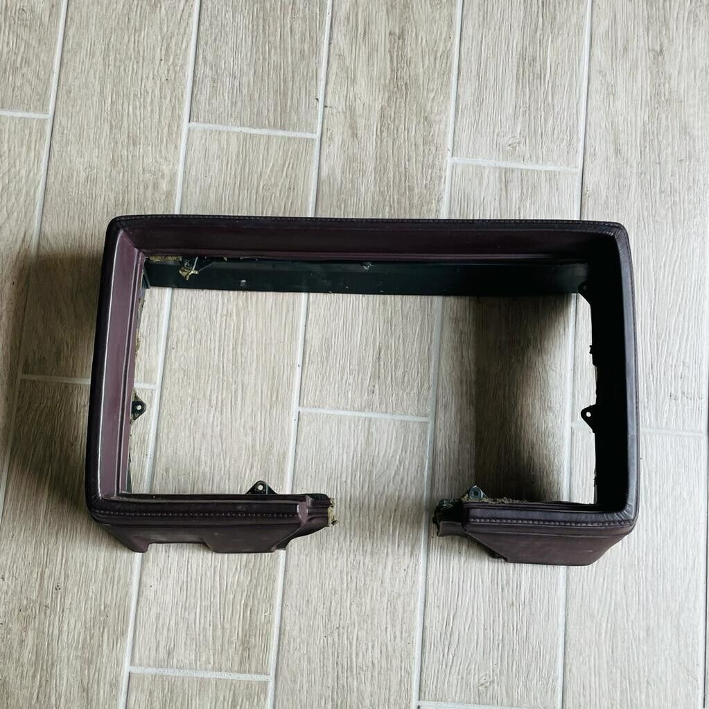 1984-1987 Regal Grand National Dash Gauge Surround Maroon OEM