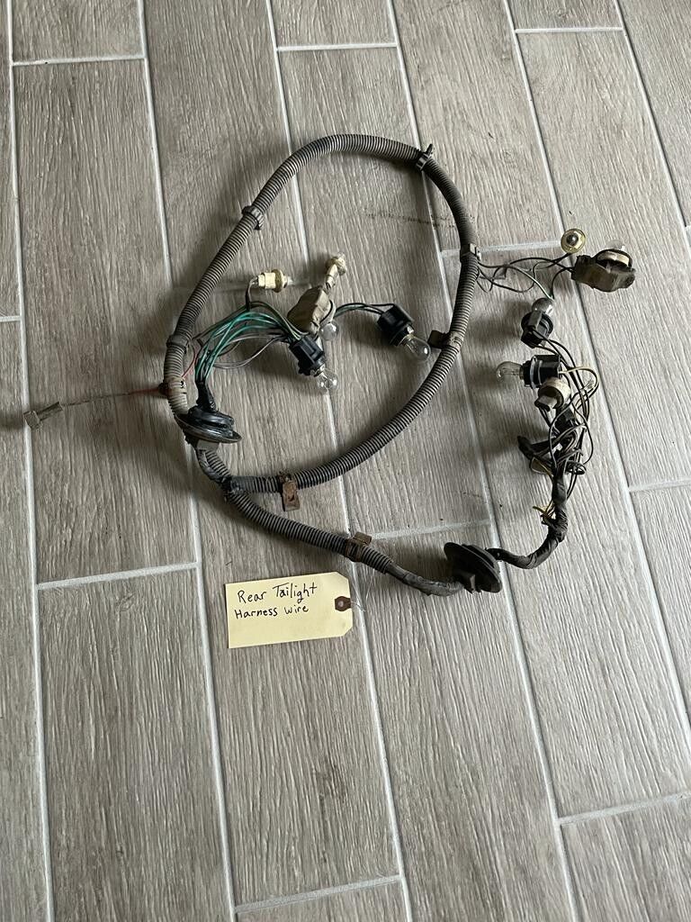 1986 1987 Oldsmobile Cutlass 442 Tail Light Wiring Harness 851984 G Body