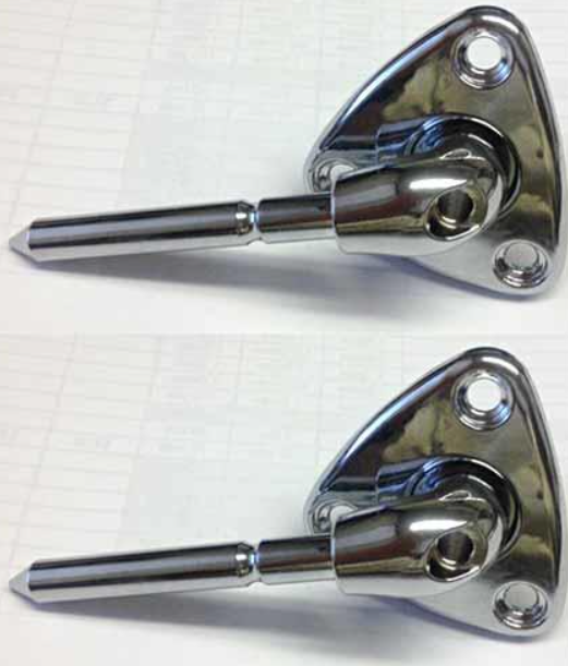 1978-1988 Monte Carlo T-top with Lighted Visors Sun Visor Brackets Pair