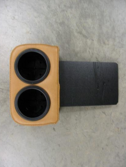 78-88 Monte Carlo Cutlass & El Camino Dashboard Plug & Chug Drink Holder Tan