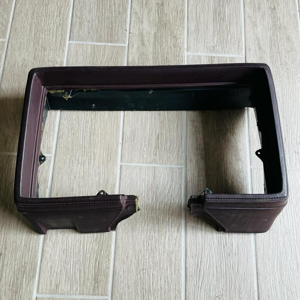 1984-1987 Regal Grand National Dash Gauge Surround Maroon OEM