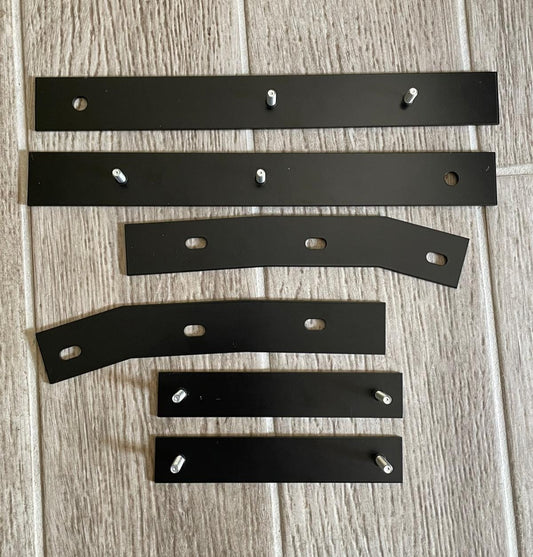 83-88 Monte Carlo SS Front Nose Mounting Brackets Set of 6