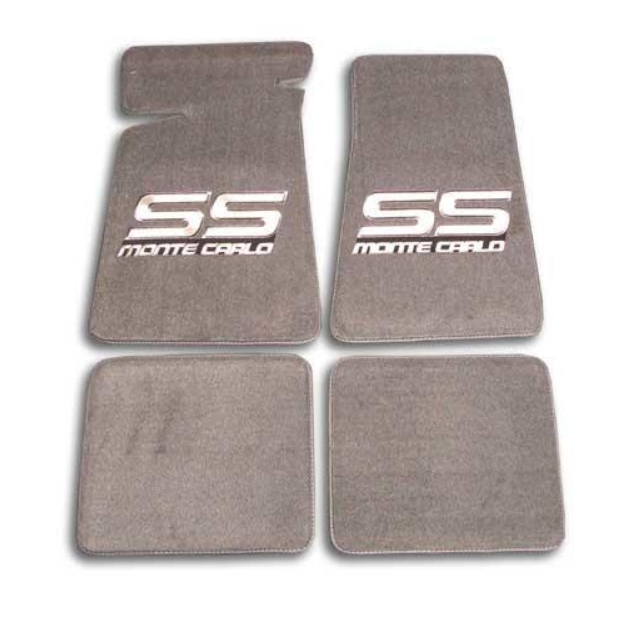 1983-1984 Monte Carlo SS Floor Mat Set with Logo